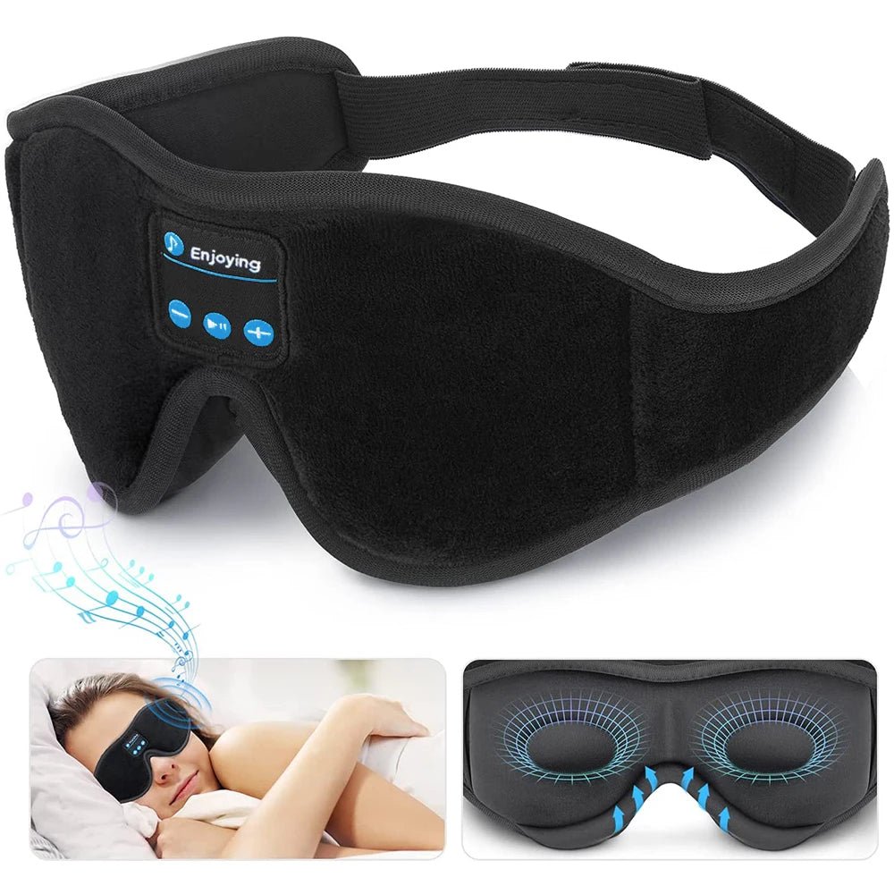 Luxury Sleep Mask with Wireless Headphones
